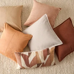 Bouclair Light Brown Clifford Decorative Pillow* Decorative Throw Pillows