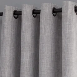 Bouclair Light Grey Chita Blackout Curtain* Sheer Curtains & Window Sheer Panels|Blackout Window Curtains