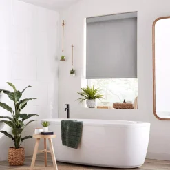 Bouclair Light Grey Chita Cordless Blackout Roller Shade* Window Blinds & Shades