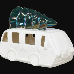 Bouclair Light Up Ceramic Van With Tree* Junior Decorative Accessories