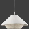 Bouclair Linen and Rope Ceiling Lamp* Ceiling Lamps