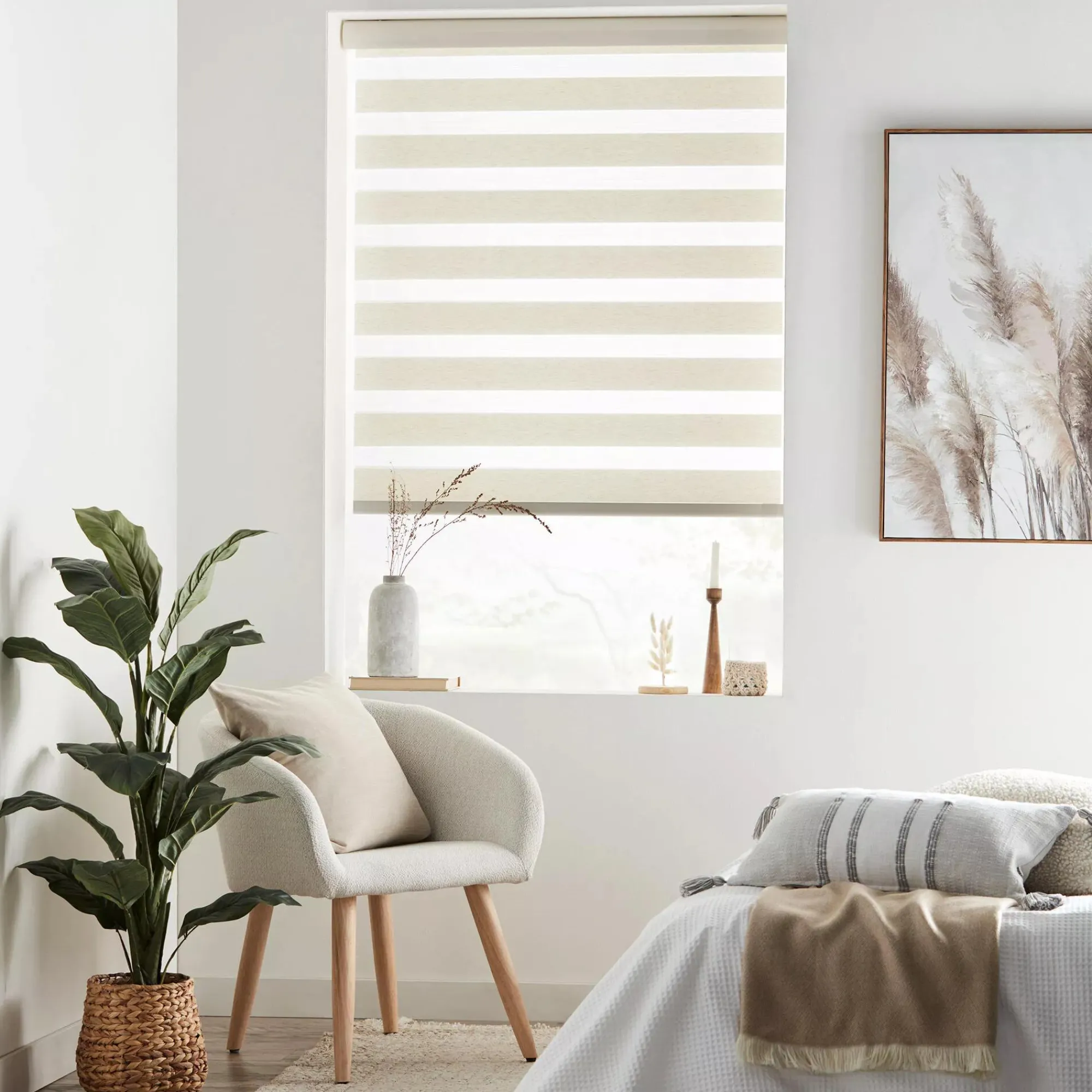 Bouclair Linen Cordless Sheer Shade* Window Blinds & Shades