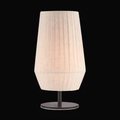 Bouclair Linen Table Lamp with Metal Base* Table Lamps