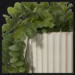 Bouclair Long Eucalyptus in Ceramic Ribbed Pot* Artificial Plants