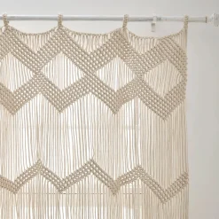 Bouclair Macrame Curtain* Sheer Curtains & Window Sheer Panels|Room Darkening & Light Filtering Curtains