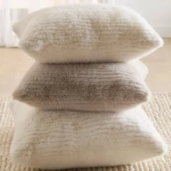 Bouclair Maddox Faux Fur Oversized Throw Pillow* Decorative Throw Pillows