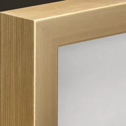 Bouclair Man & Woman Silhouette Gold Wall Art* Bathroom Wall Decor