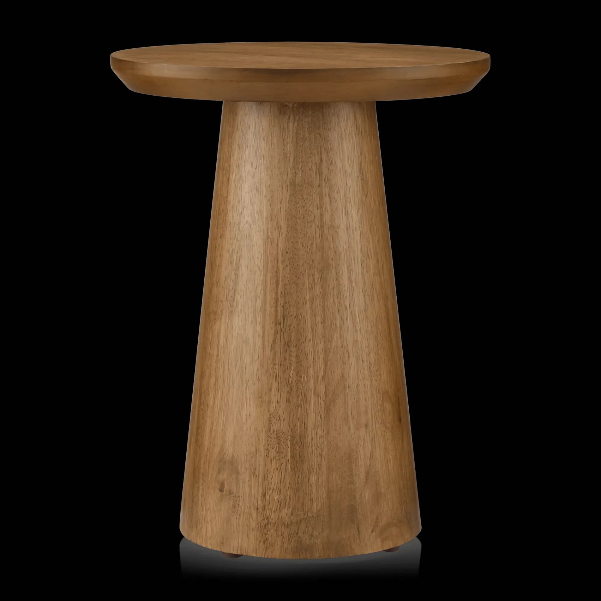 Bouclair Mango Wood Hourglass Side Table* Side Tables|Coffee Tables & Side Tables