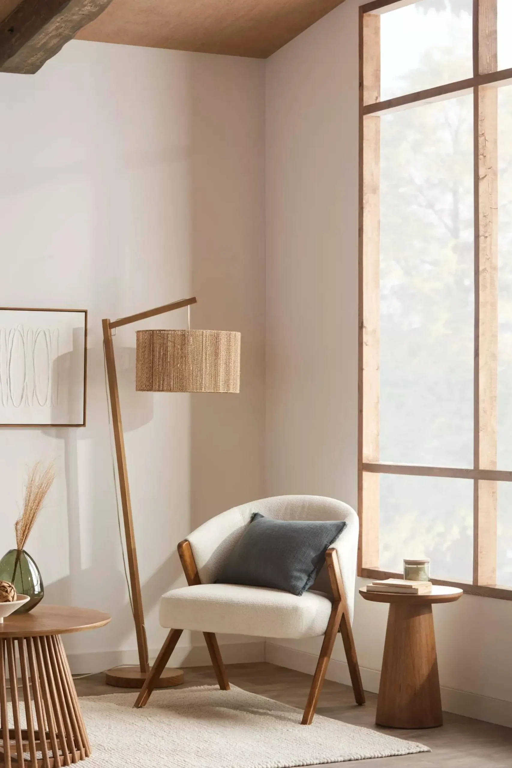 Bouclair Mango Wood Hourglass Side Table* Side Tables|Coffee Tables & Side Tables