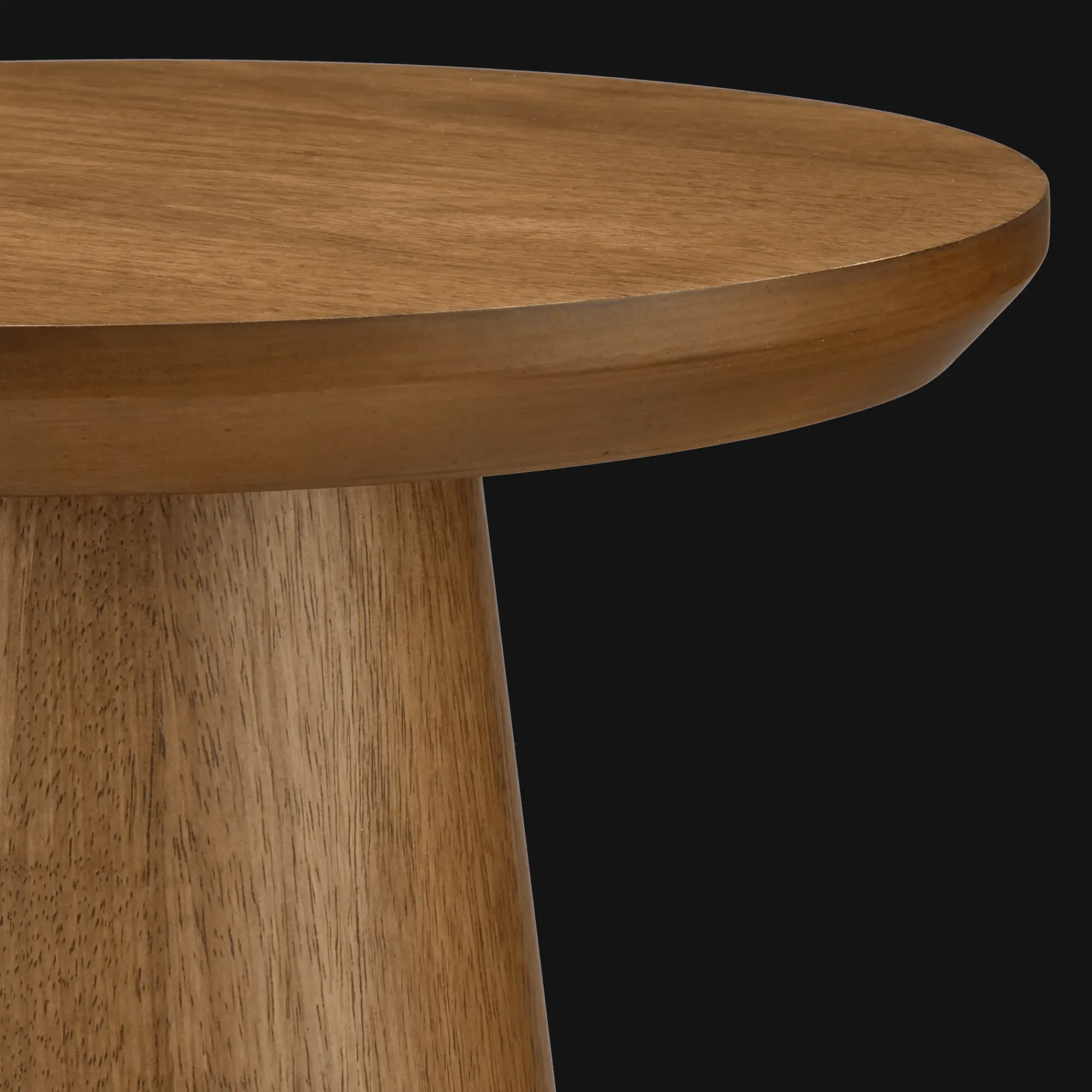 Bouclair Mango Wood Hourglass Side Table* Side Tables|Coffee Tables & Side Tables