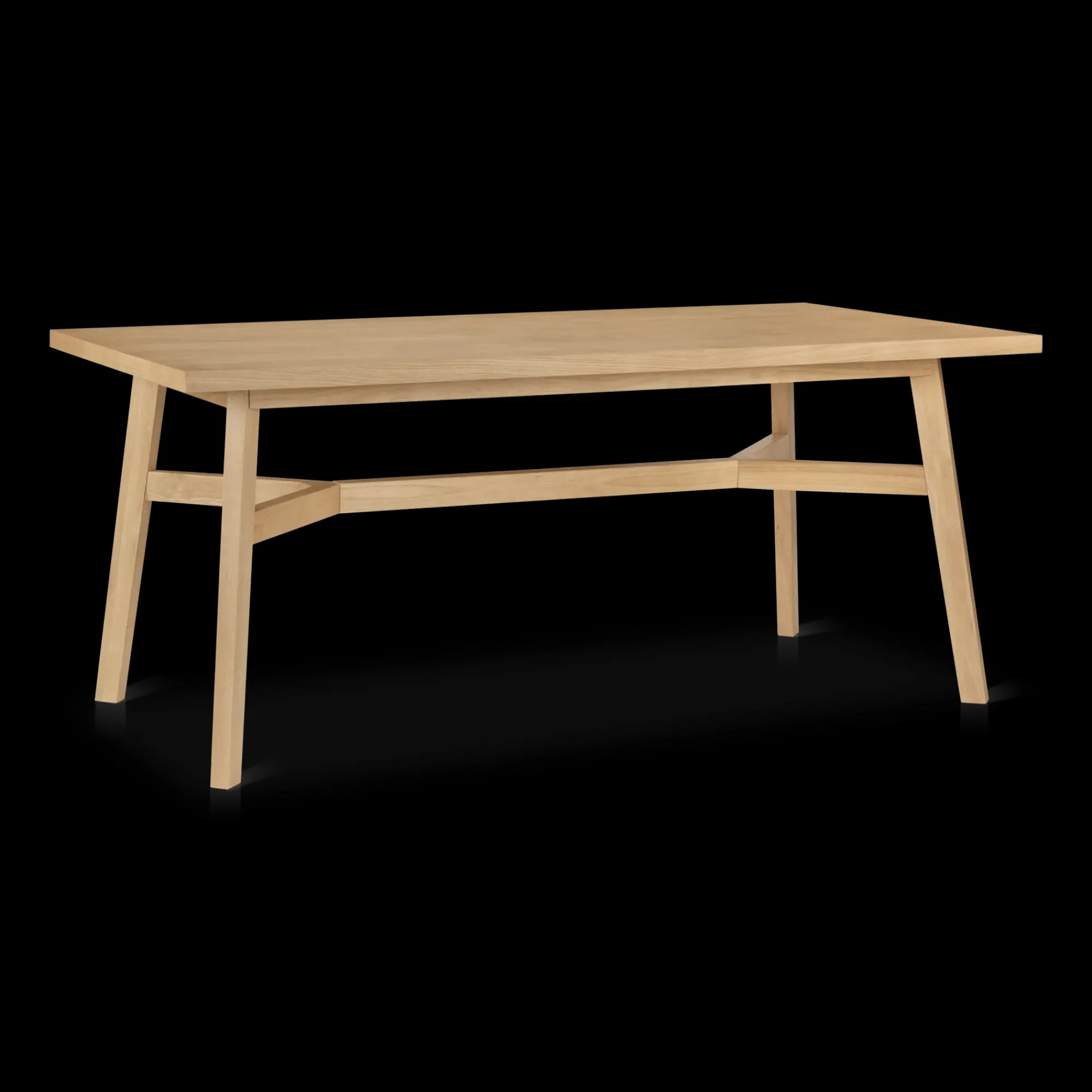Bouclair Mid-Century Modern Natural Wood Dining Table* Furniture Accessories|Dining Tables & Kitchen Tables