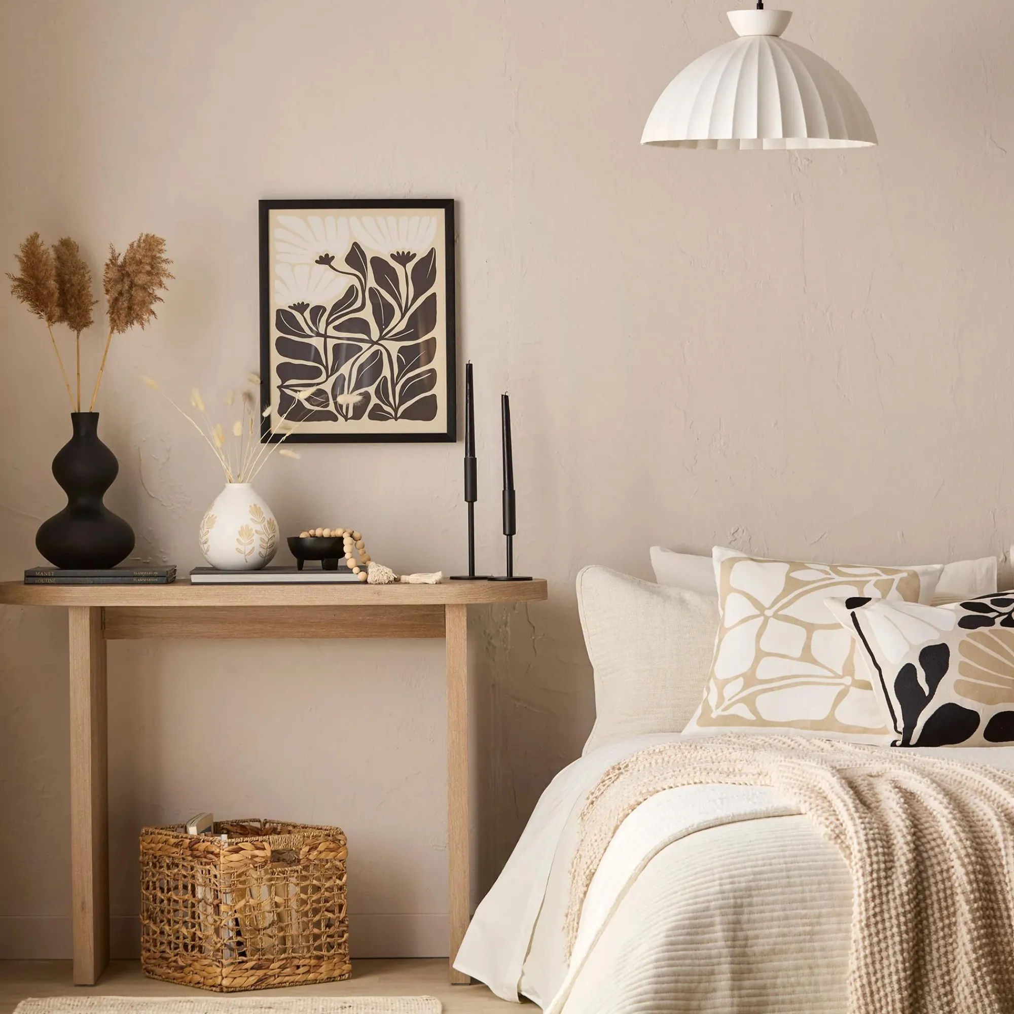 Bouclair Modern Candle Holder in Black Metal* Home Decorative Items & Objects|Candles & Candle Stick Holders