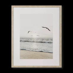 Bouclair Morning at the Beach Framed Canvas* Printed & Photography Wall Art Canvases