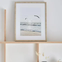 Bouclair Morning at the Beach Framed Canvas* Printed & Photography Wall Art Canvases