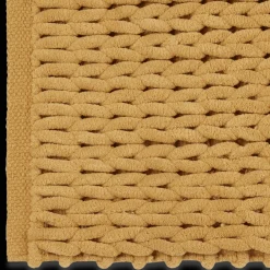 Bouclair Mustard Braided Bath Mat* Bath Mats