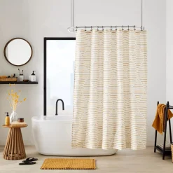 Bouclair Mustard Braided Bath Mat* Bath Mats