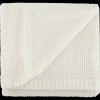 Bouclair Nano Waffle Lined Throw* Decorative Throws & Blankets