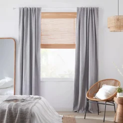 Bouclair Natural Cordless Bali Shade* Window Blinds & Shades
