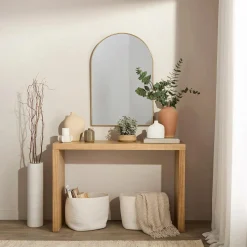 Bouclair Natural Wood Console* Furniture Accessories|Consoles