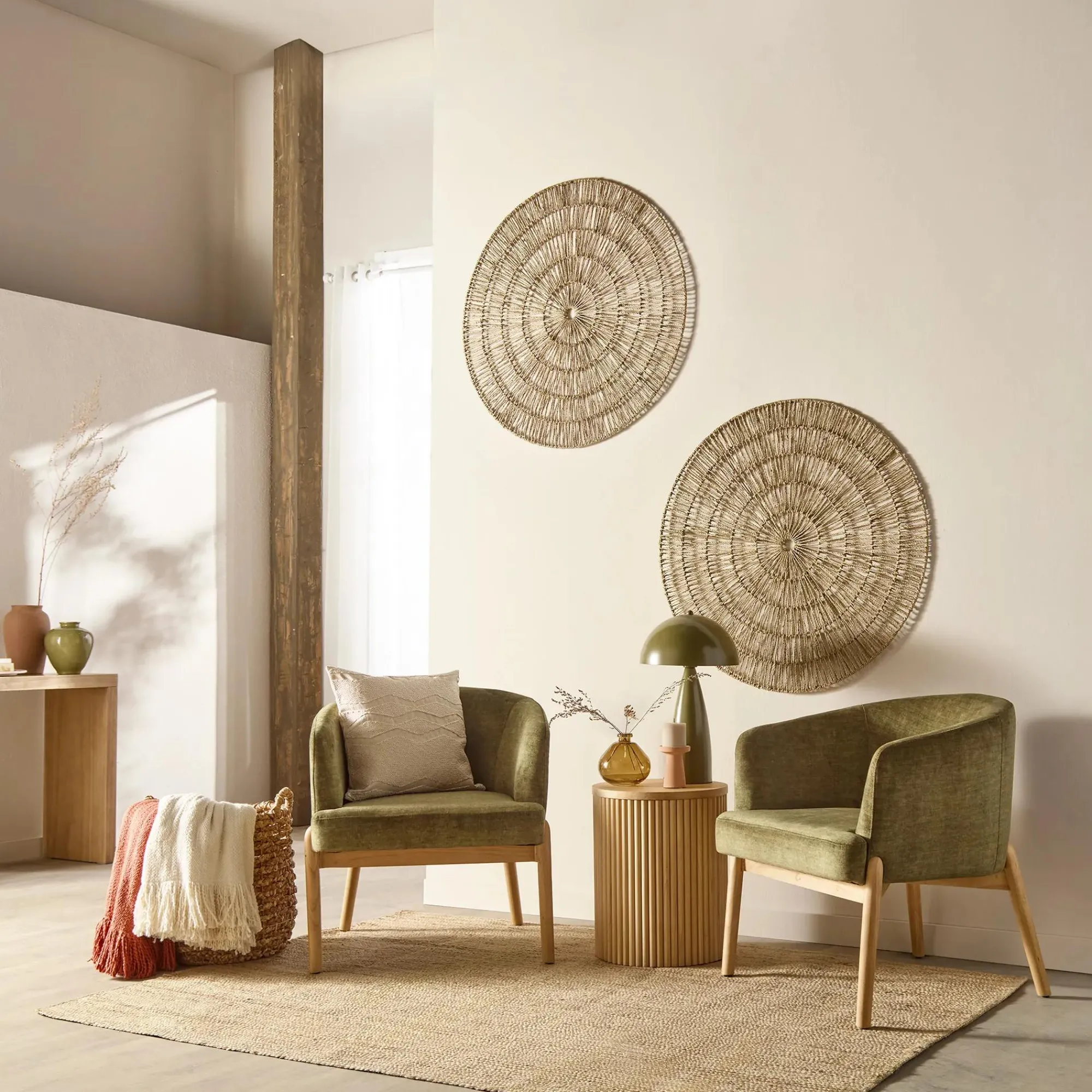 Bouclair Natural Wood Side Table* Side Tables|Coffee Tables & Side Tables