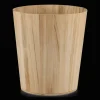 Bouclair Natural Wood Waste Bin* Bathroom Accessories|Storage Baskets & Hampers