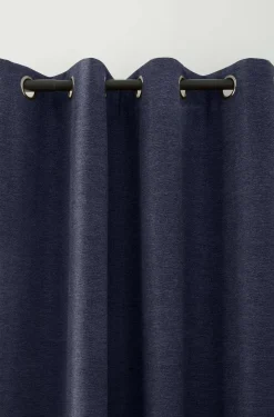 Bouclair Navy Dion Blackout Curtain* Sheer Curtains & Window Sheer Panels|Blackout Window Curtains