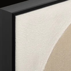 Bouclair Neutral Abstract Framed Art* Oil Paintings