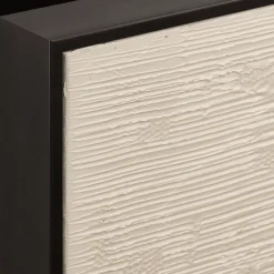 Bouclair Neutral Oval Abstract Painted Canvas* Oil Paintings