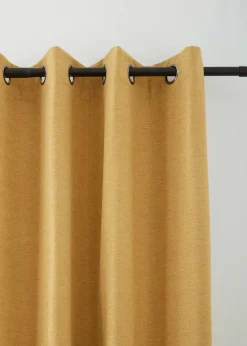 Bouclair Ochre Dion Blackout Curtain* Blackout Window Curtains|Sheer Curtains & Window Sheer Panels