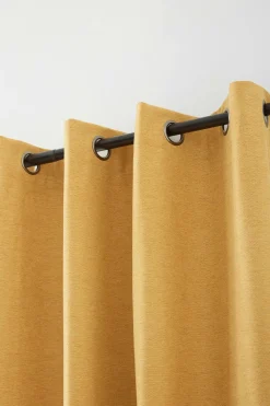 Bouclair Ochre Dion Blackout Curtain* Blackout Window Curtains|Sheer Curtains & Window Sheer Panels