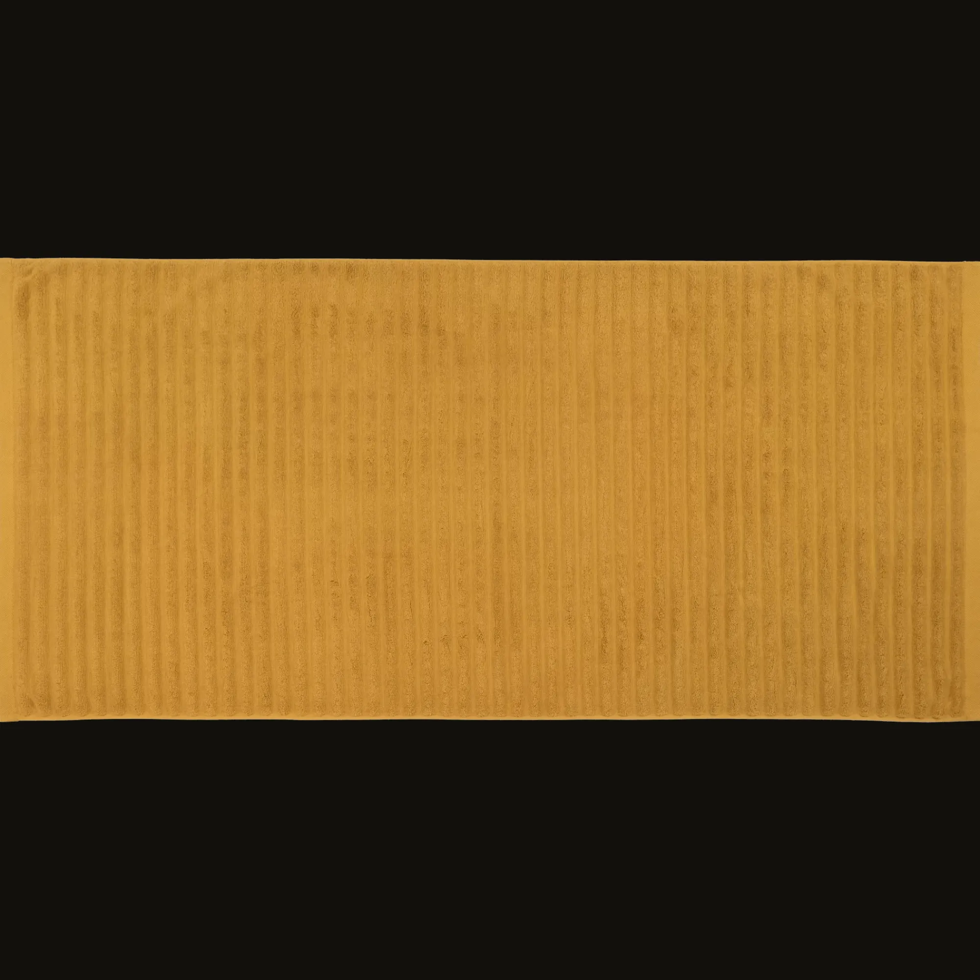 Bouclair Ochre Ribbed Bath Towel* Bath Towels
