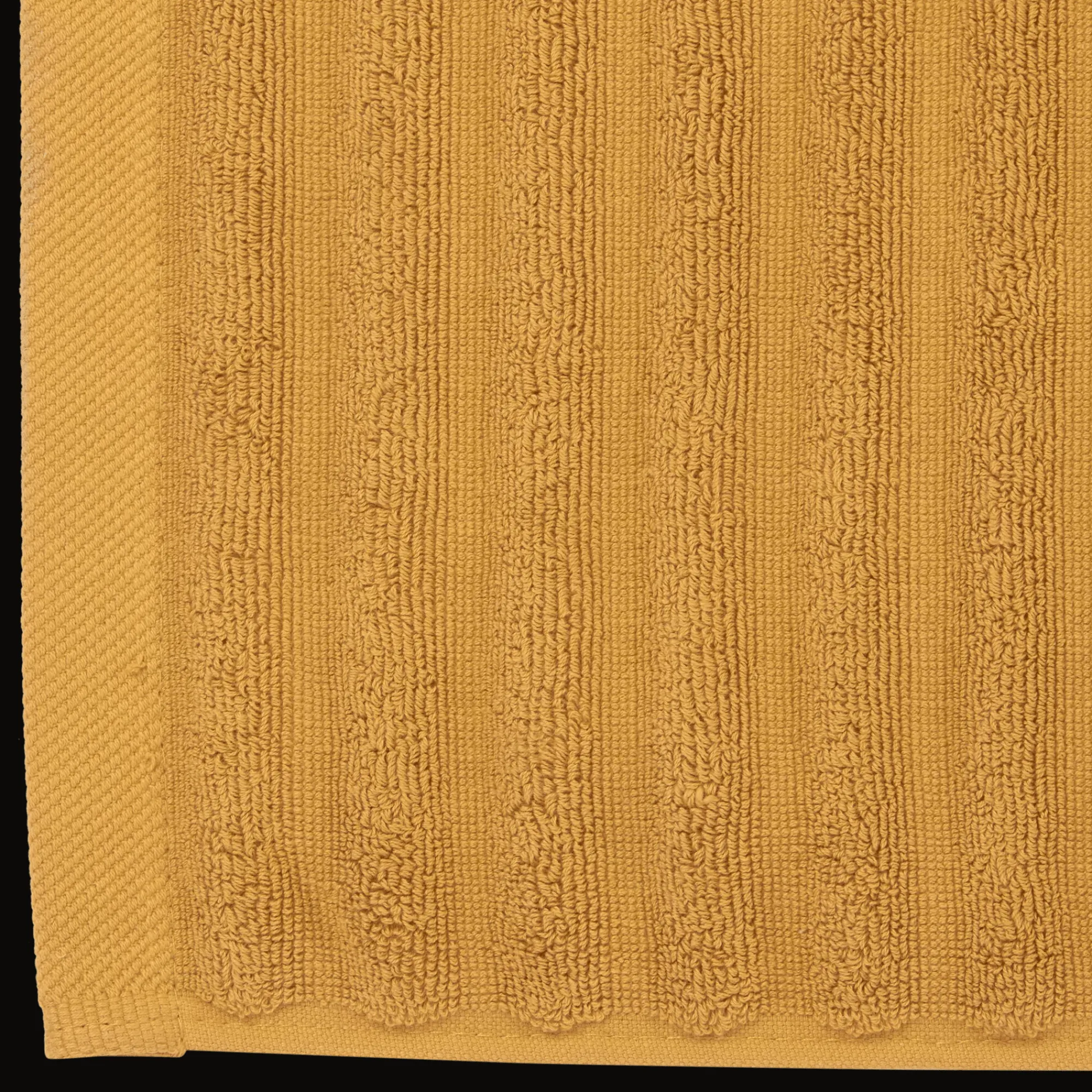 Bouclair Ochre Ribbed Bath Towel* Bath Towels
