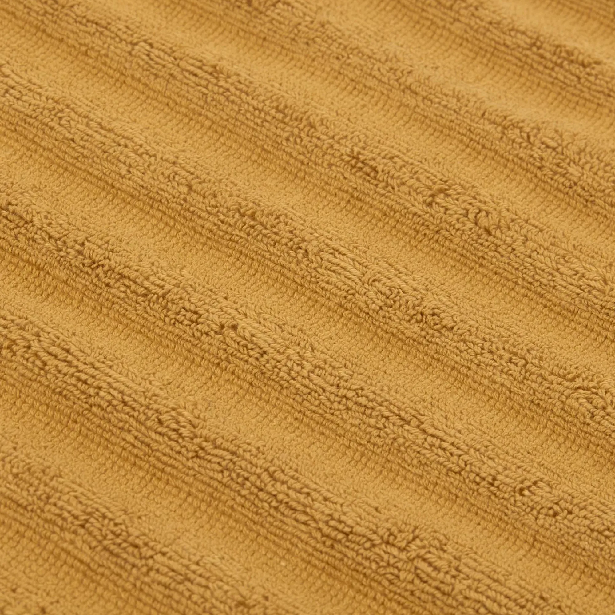 Bouclair Ochre Ribbed Bath Towel* Bath Towels