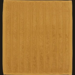 Bouclair Ochre Ribbed Washcloth* Bath Towels