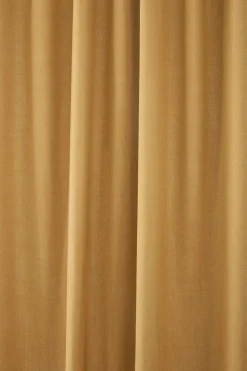 Bouclair Ochre Taha Rod Pocket Back Tab Blackout Curtain* Sheer Curtains & Window Sheer Panels|Blackout Window Curtains