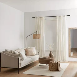 Bouclair Off White Chita Cordless Blackout Roller Shade* Window Blinds & Shades