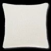 Bouclair Off White Doodle Boucle Decorative Throw Pillow* Decorative Throw Pillows