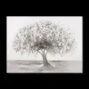 Bouclair Oil Painted Embellished Tree Canvas* Oil Paintings