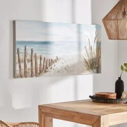 Bouclair Oil Painted Path to the Beach* Mixed Media Art|Oil Paintings