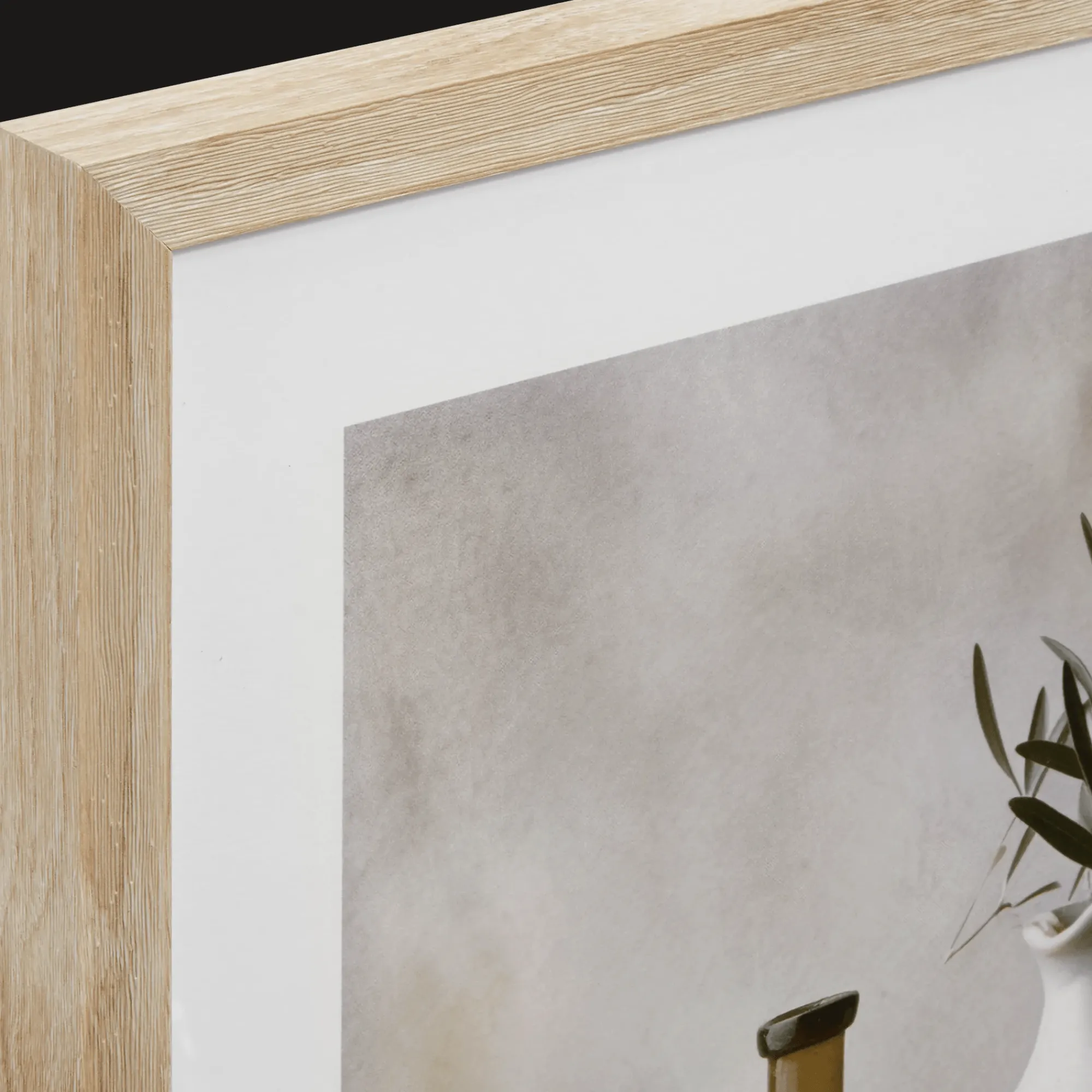 Bouclair Olives and Vases Framed Art* Printed & Photography Wall Art Canvases