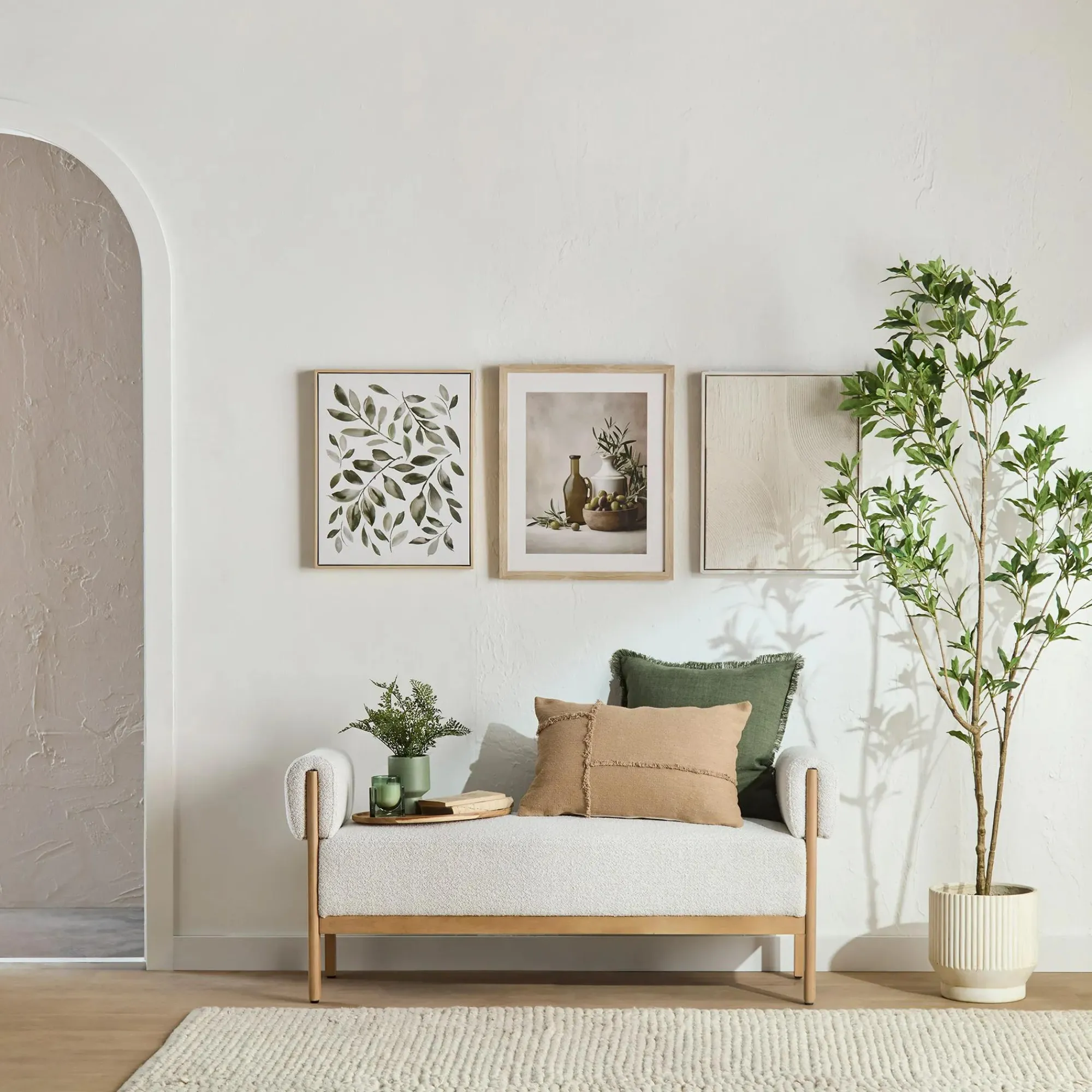 Bouclair Olives and Vases Framed Art* Printed & Photography Wall Art Canvases