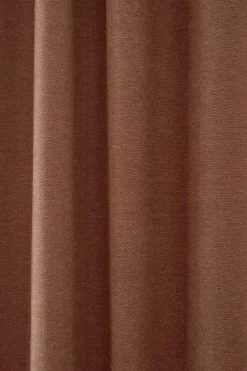 Bouclair Orange Dion Blackout Curtain* Sheer Curtains & Window Sheer Panels|Blackout Window Curtains