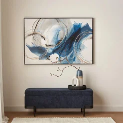 Bouclair Ottoman Bench with Storage* Entryway Benches Ottomans And Poufs|Ottomans & Benches