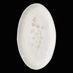 Bouclair Oval Tray with Engraved Stem* Home Decorative Items & Objects