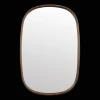 Bouclair Oval Walnut Mirror* Mirrors