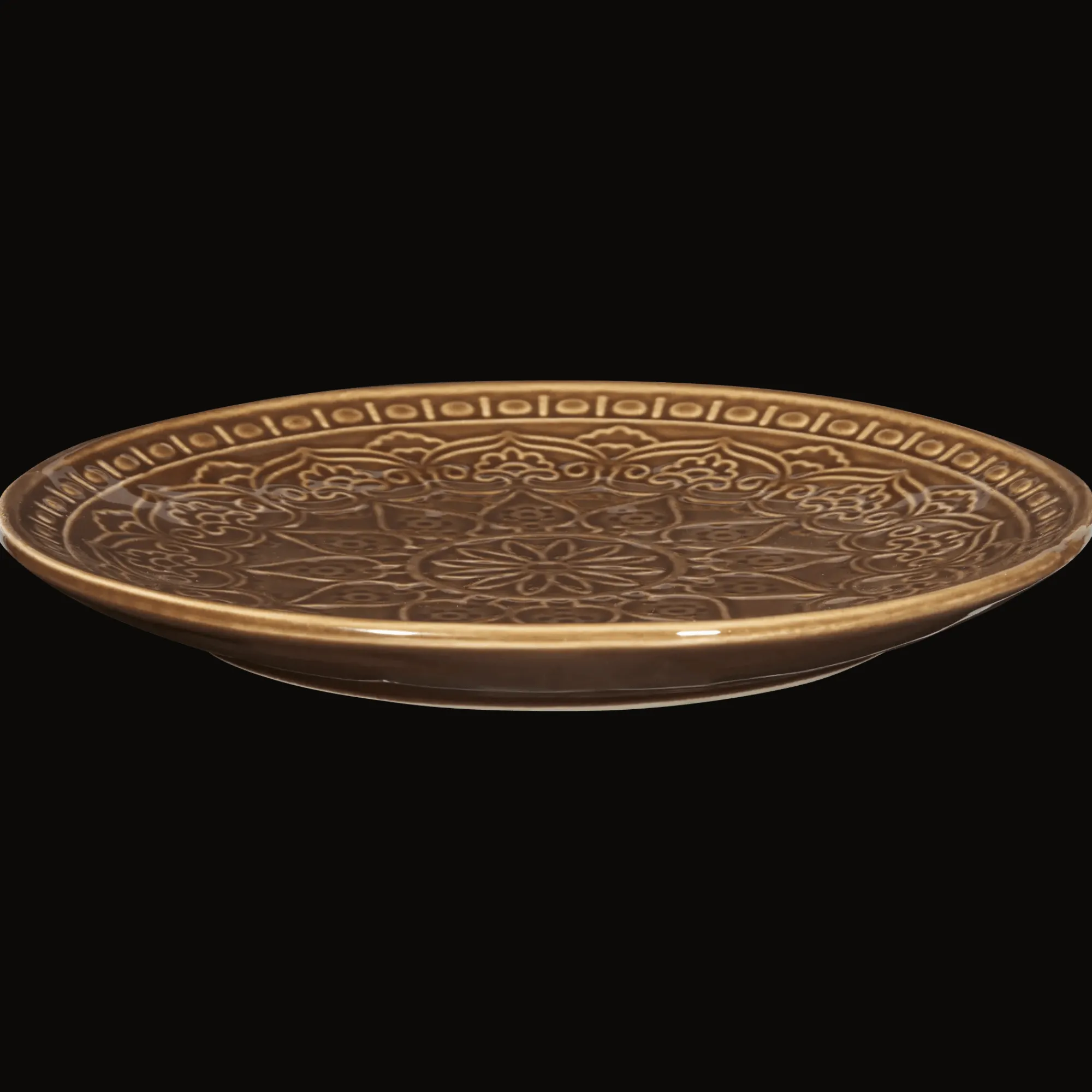 Bouclair Pattern Ceramic Plate* Dinnerware|Kitchen & Dining Accessories