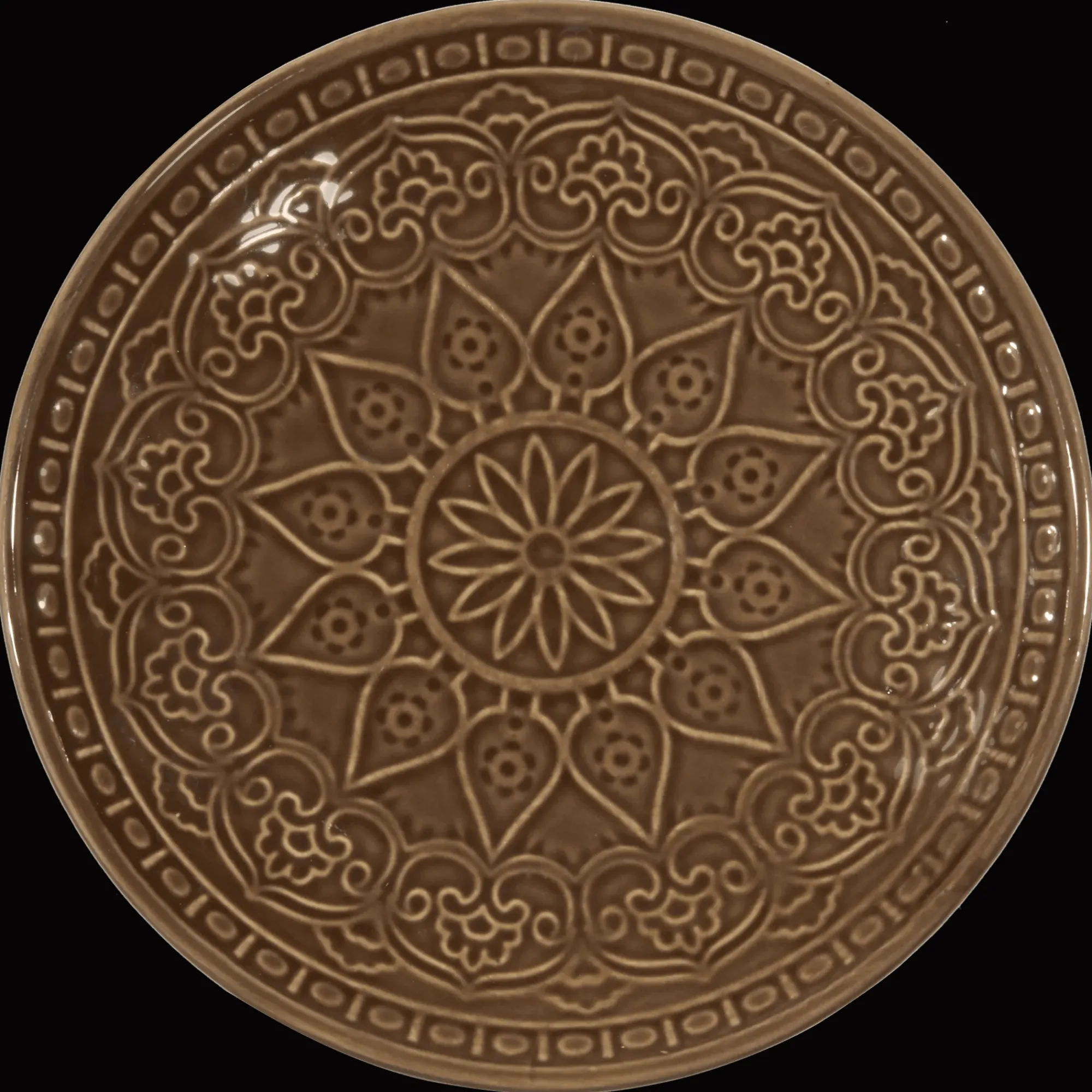 Bouclair Pattern Ceramic Plate* Dinnerware|Kitchen & Dining Accessories