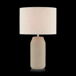 Bouclair Patterned Ceramic Table Lamp* Table Lamps