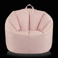 Bouclair Pink Canvas Bean Bag* Junior Bedroom Furniture