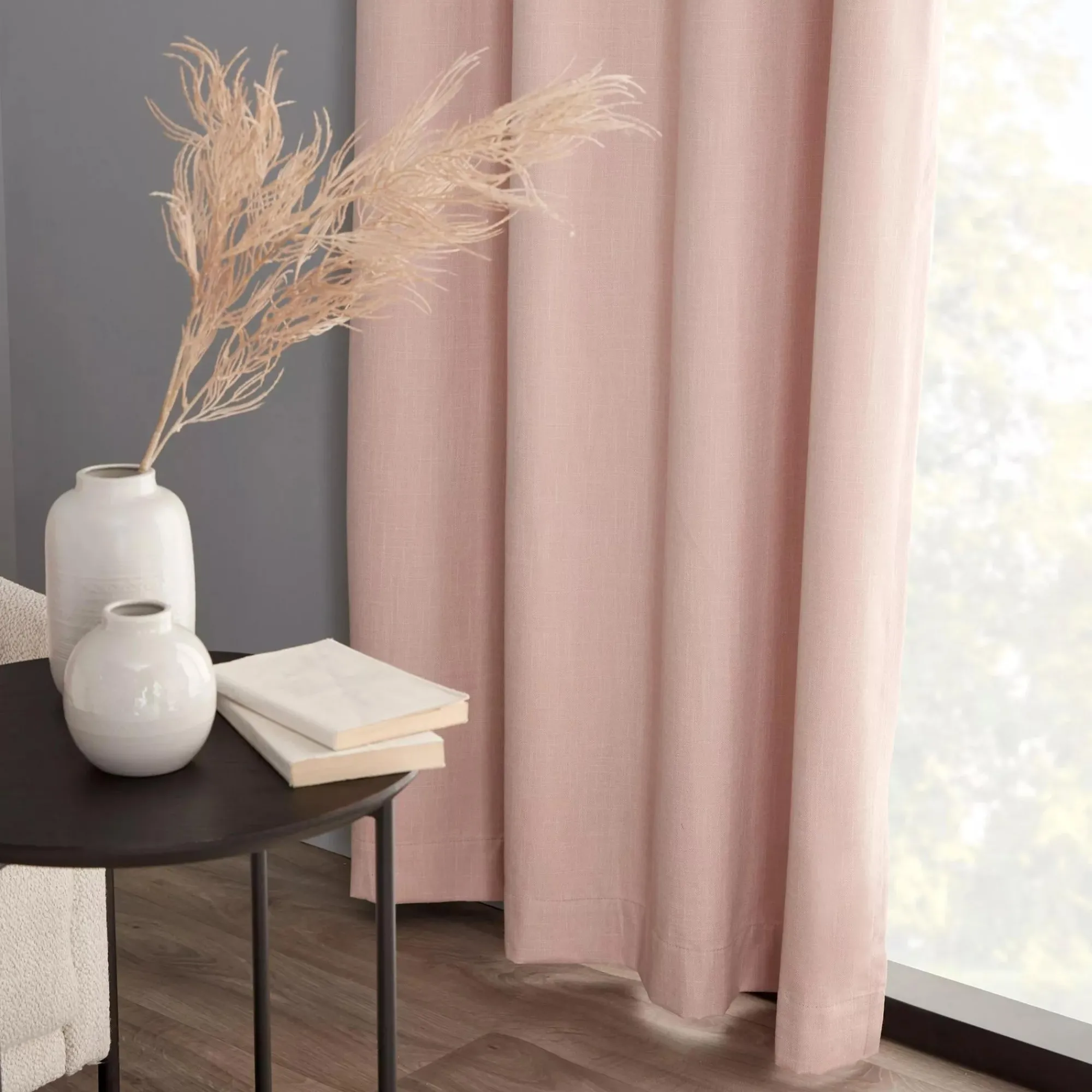 Bouclair Pink Chita Blackout Curtain* Sheer Curtains & Window Sheer Panels|Blackout Window Curtains